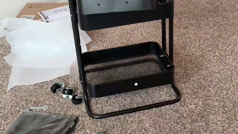 Stop Motion + Voiceover UGC Review | Compact Rolling Cart for Art & Home Organization | Ideal for Brands Targeting LGBTQ+ Families, Parents, Creatives & ADHD-Friendly Living